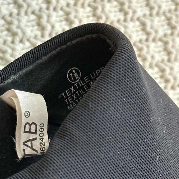 Merona Black Wedge Heels/Sandals - Picture 5 of 7